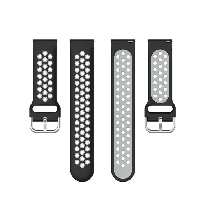 Tech-Protect Softband Samsung Galaxy Watch 4 40/42/44/46mm Black/grey