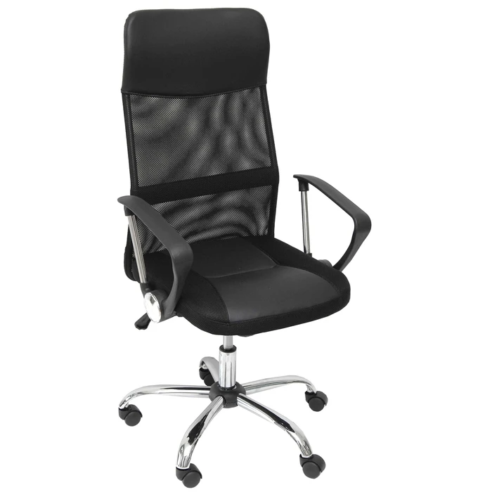 Velco Pro Systems Office Chair Black - 60x60x109/118 cm - Breathable Mesh & PVC