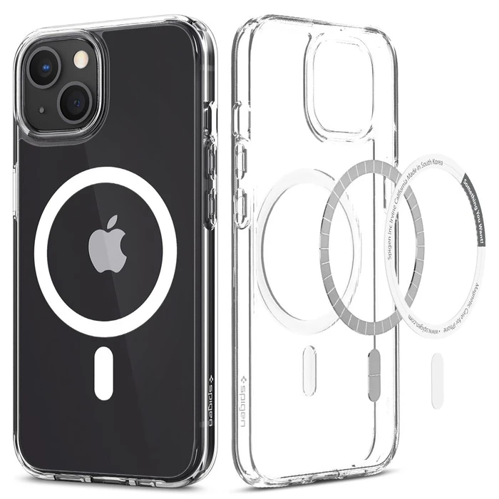 Case Spigen Ultra Hybrid Mag MagSafe Apple iPhone 13 White
