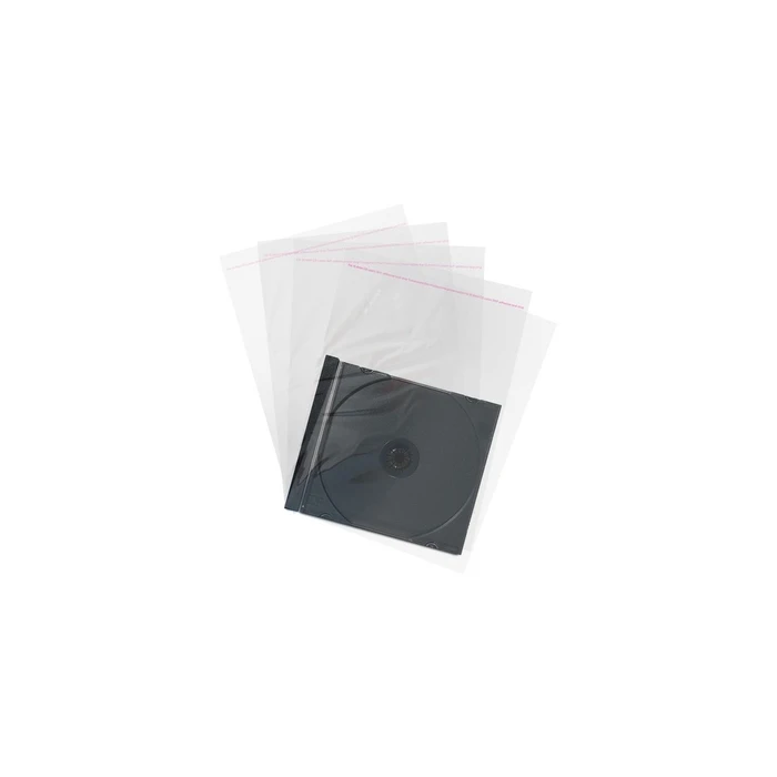 MediaRange CD Sleeves 100 pcs 10.4 mm Transparent (BOX04)