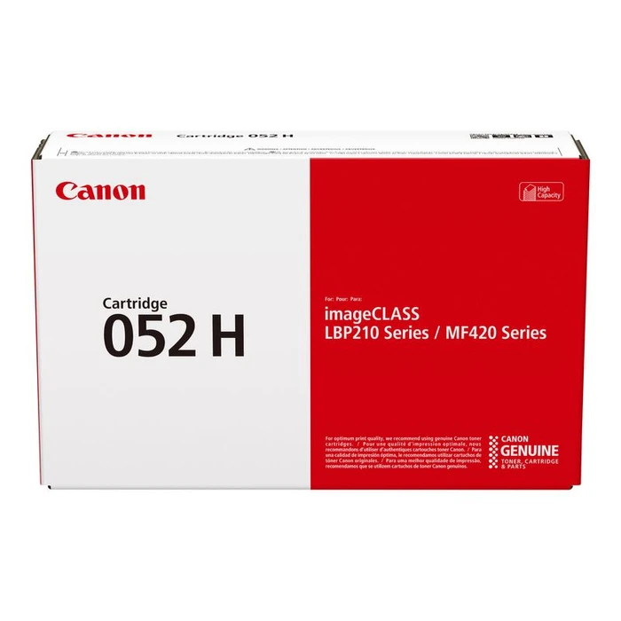 Toner Canon 052 H - High Capacity - Black - Original