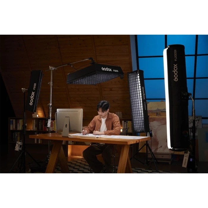 Godox Litemons FL200R K1 RGB LED Φωτιστικό με Softbox 60x60cm