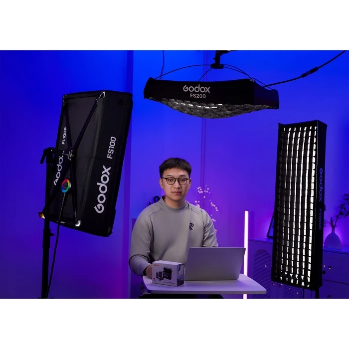 Godox Litemons FL200SR 200W LED Panel Light Kit (GD-FL200SR-K1)