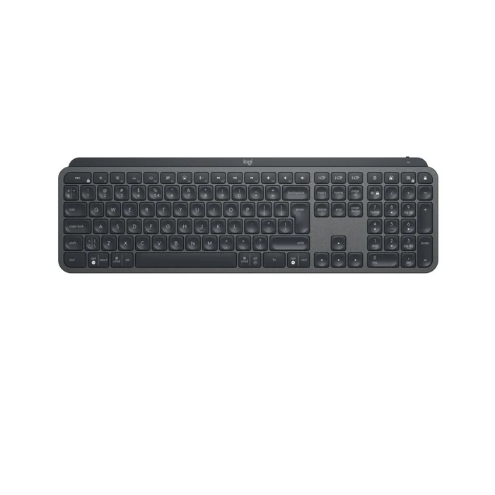 Πληκτρολόγιο Ασύρματο Logitech Illuminated MxKeys S Graphite For Business
