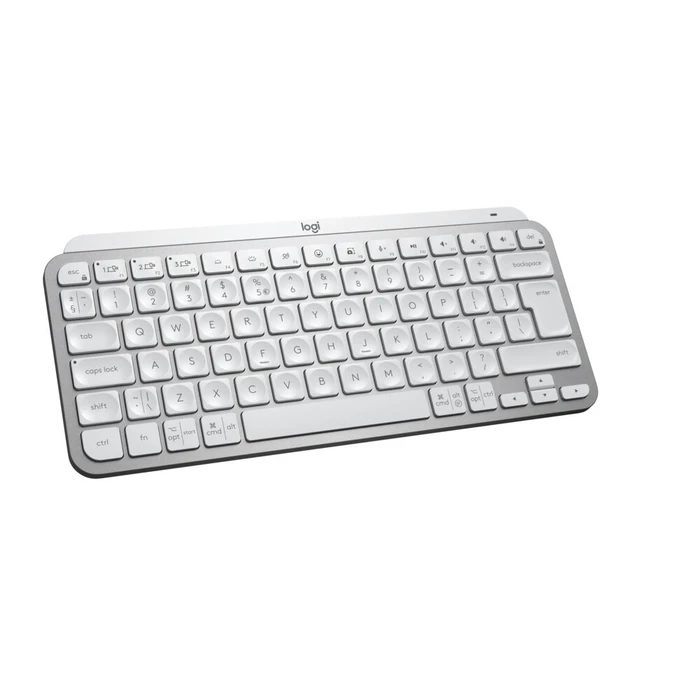 Πληκτρολόγιο Ασύρματο Logitech Mx Keys Mini Pale Grey For Mac