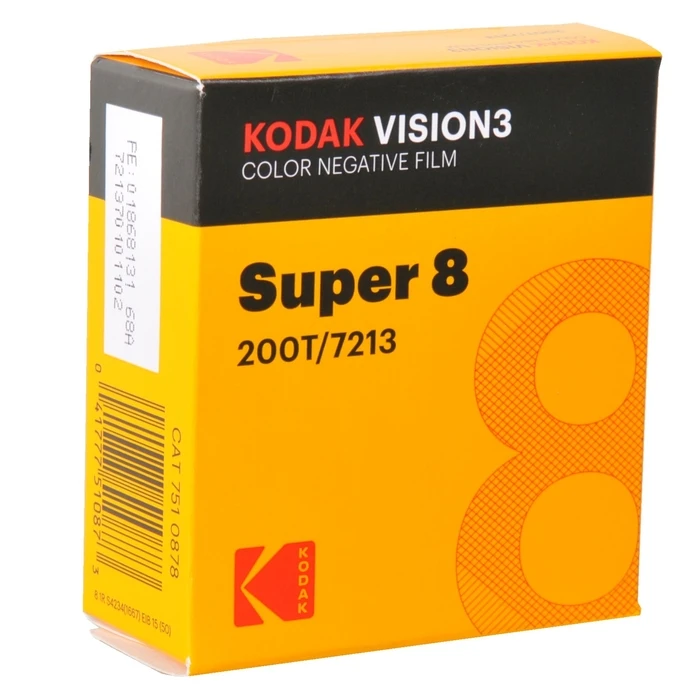 Kodak S8 Vision3 200T Super 8 φιλμ κασέτα (200T / 200 ASA)