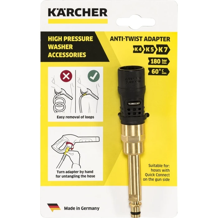 Kärcher Σύνδεσμος Πλυστικού Κατά της Συστροφής (Quick Connect)