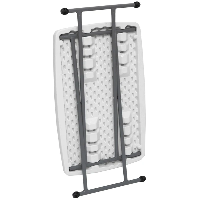 Velco Foldable Metal Adjustable-Height Table (10 positions) L77 x W50 x H36-73 cm