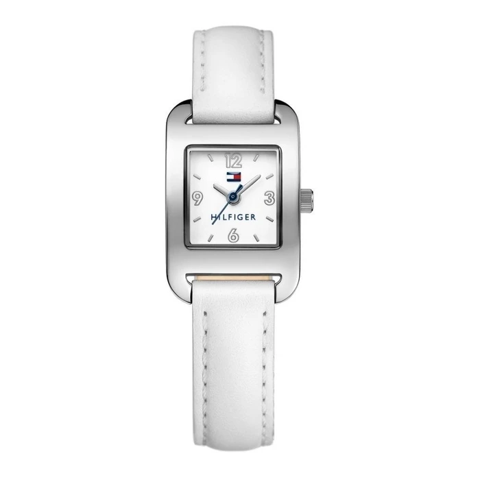 Παιδικό Ρολόι Tommy Hilfiger 1781530 (32mm) Δερμάτινο Λουράκι Λευκό