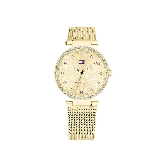 Γυναικείο Ρολόι Tommy Hilfiger 1782507 (32mm) Μεταλλικό Μπρασελέ Χρυσό