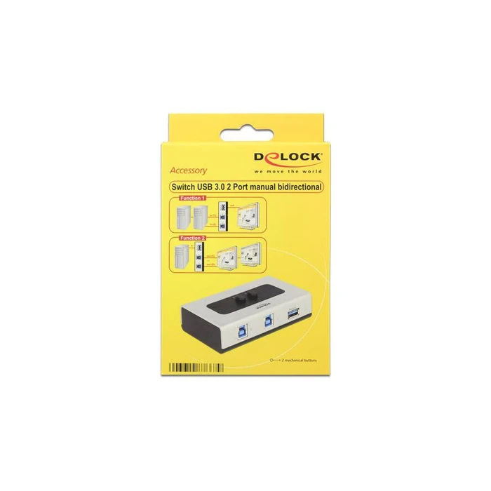 USB Switch Delock 2 Port USB3.0 bidirektional