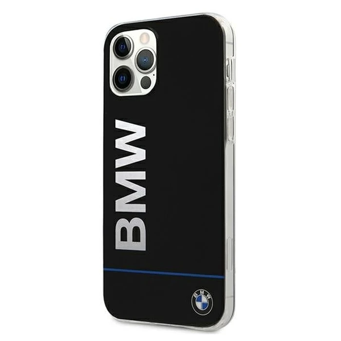 BMW BMHCP12MPCUBBK Apple iPhone 12/12 Pro black hardcase Signature Printed Logo