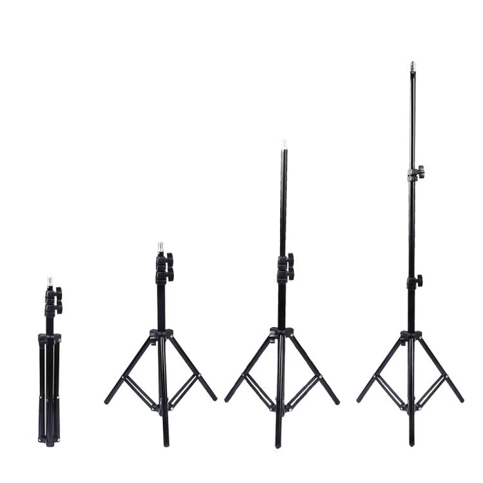 Βάση τριπόδου Puluz 1,1m + 26cm RGBW LED Ring Vlogging PKT3044