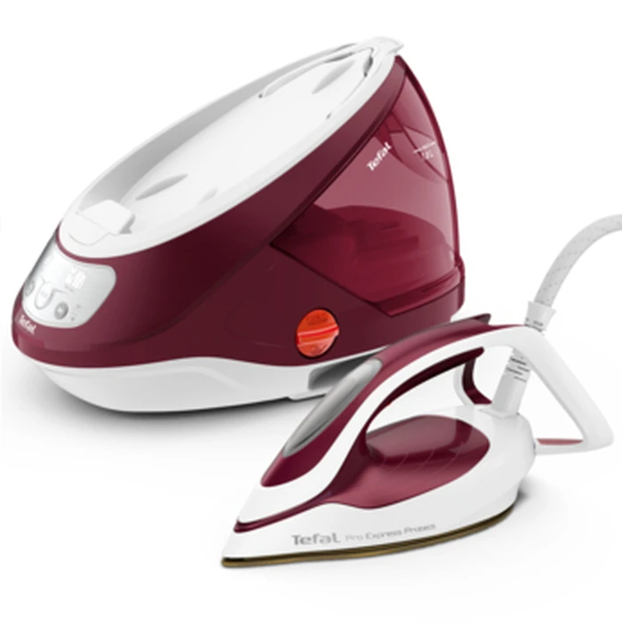 Σύστημα Σιδερώματος Tefal GV9220 2600 W Durilium AirGlide Autoclean soleplate Burgundy, White