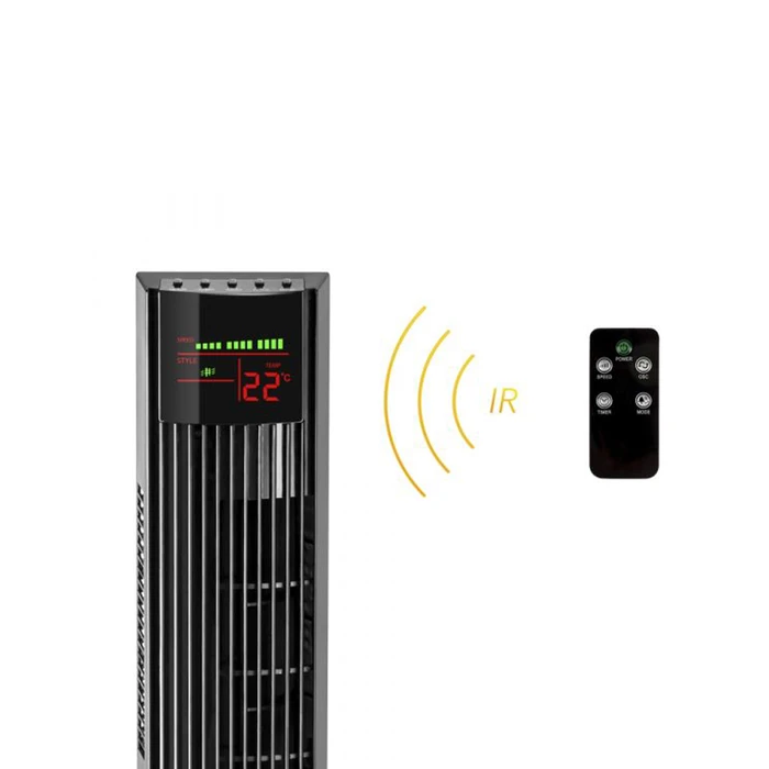 Ανεμιστήρας δαπέδου πύργος 112cm TVE32T TROTEC τηλεχειριζόμενος