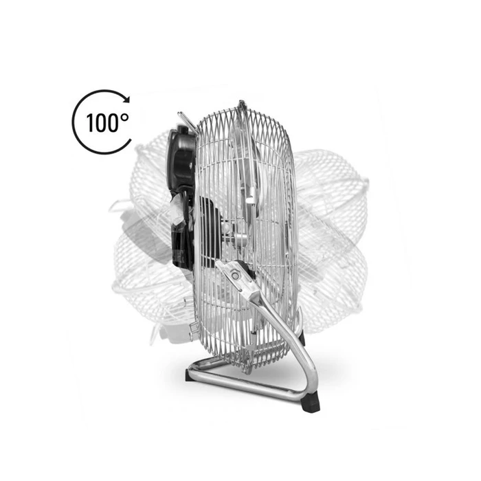 Ανεμιστήρας  δαπέδου 37w 30cm TVM12 TROTEC Nickel
