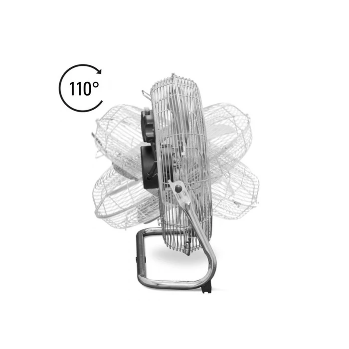 Ανεμιστήρας δαπέδου 100w 45cm TVM18 TROTEC Nickel