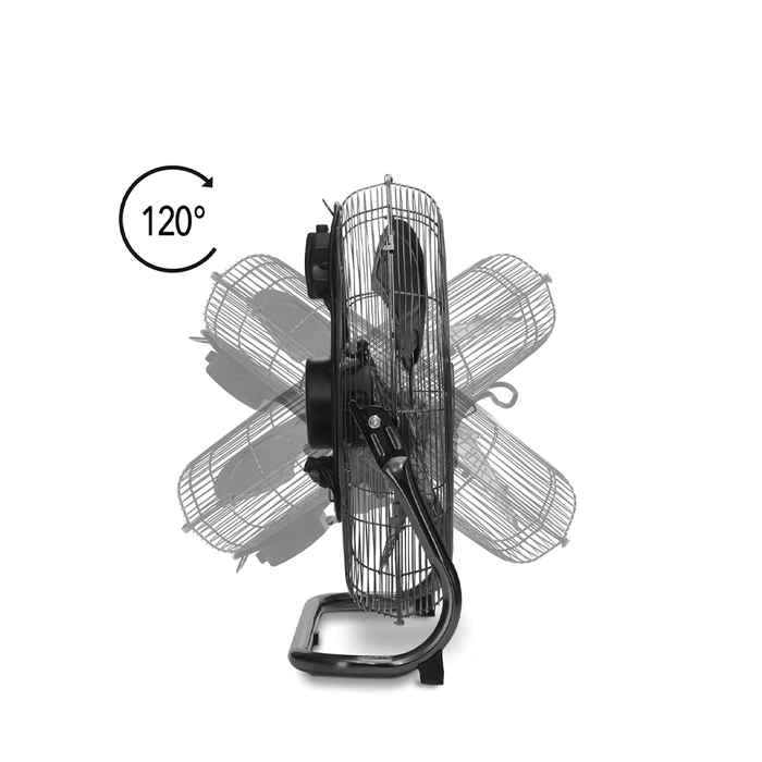 Ανεμιστήρας δαπέδου 115W 43cm TVM19 TROTEC Μαύρος