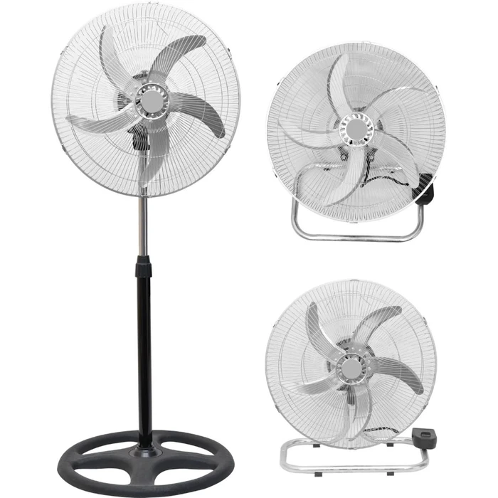Ανεμιστήρας ορθοστάτης 3 σε 1 με 5 φτερά 49εκ. 60W DICTRO LUX (μοντέλο 180085)