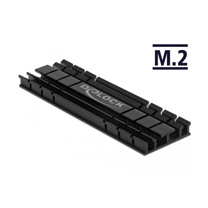 Ψύκτρα Μ.2 DeLOCK 70 mm flat μαύρη