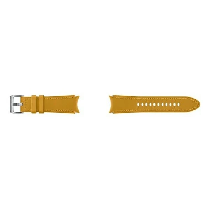 Samsung Galaxy Watch4 20mm ET-SHR88SYEGEU Hybrid Leather Band S/M mustard