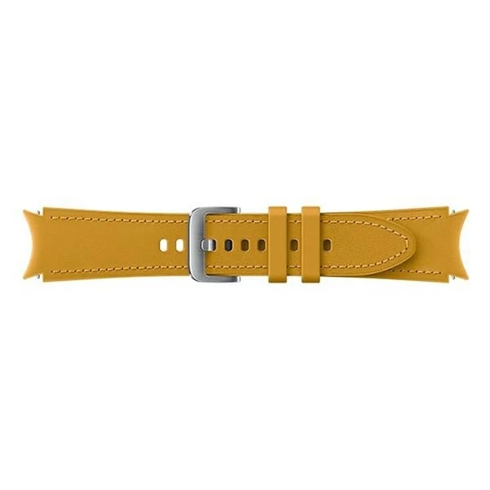 Samsung Galaxy Watch4 20mm ET-SHR88SYEGEU Hybrid Leather Band S/M mustard