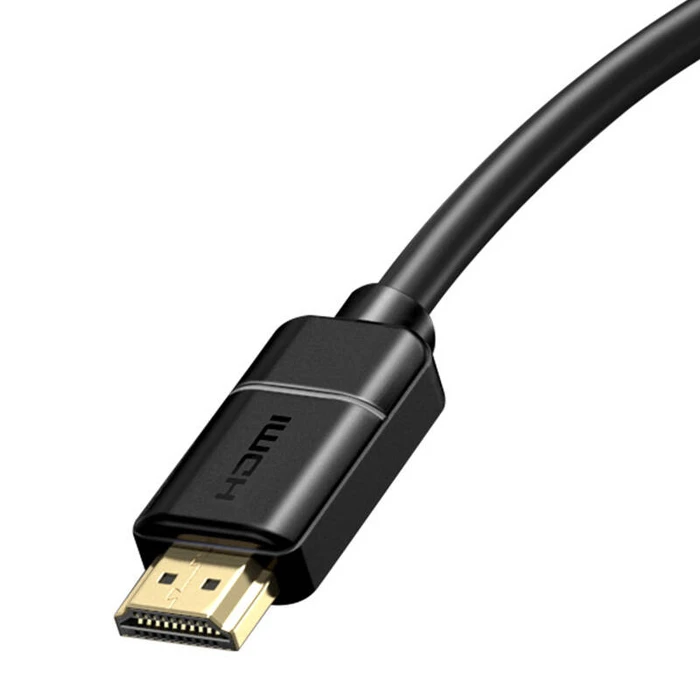 Καλώδιο HDMI Baseus 2x 2.0 4K 60Hz Cable, 3D, HDR, 18Gbps, 3m (black)