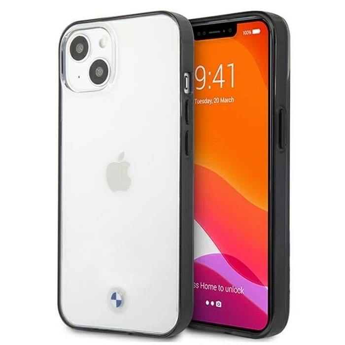 BMW BMHCP13SPCUMRBK Apple iPhone 13 mini transparent hardcase Signature Collection
