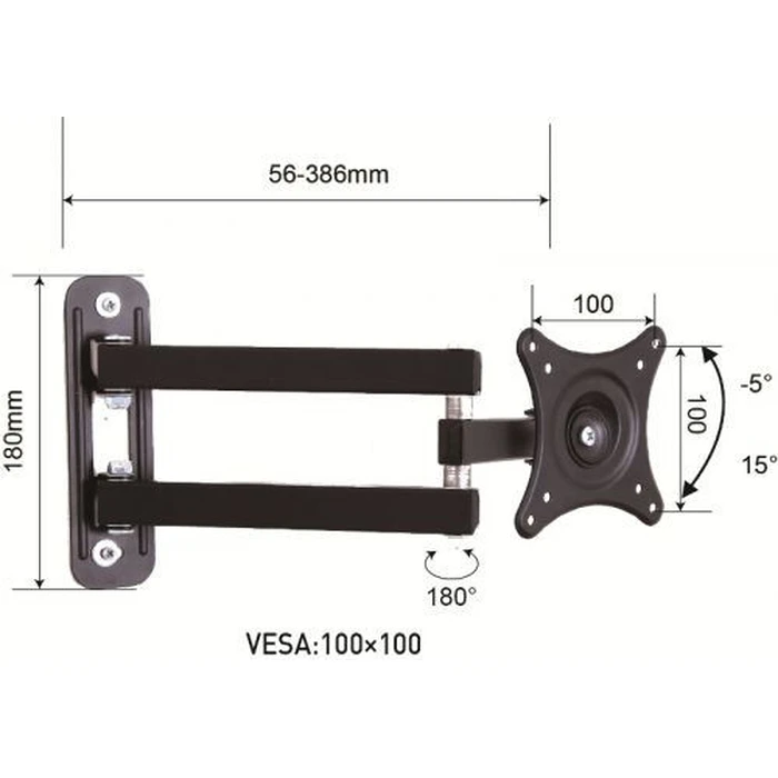 Βάση Τηλεόρασης Τοίχου Osio OSM-7832