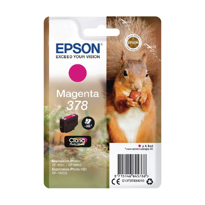 Μελάνι Epson Magenta C13T37834010