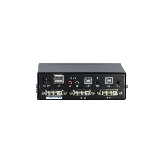 KVM Switch Inter-Tech KVM-AS-21DA Metall
