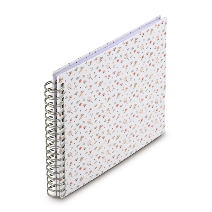 HAMA Άλμπουμ Φωτογραφιών Floral Spiral 28x24 εκ. - 50 λευκές σελίδες (χωρητικότητα για 100 φωτογραφίες 10x15 εκ.)
