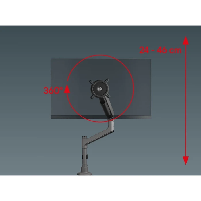 One For All Monitor Mount Dynamic Single Heavy Duty DM5110 - Βάση οθόνης για 1 οθόνη έως 50"