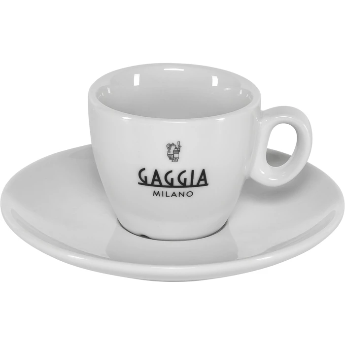 Gaggia Milano Set of 6 Porcelain Espresso Cups 75 ml