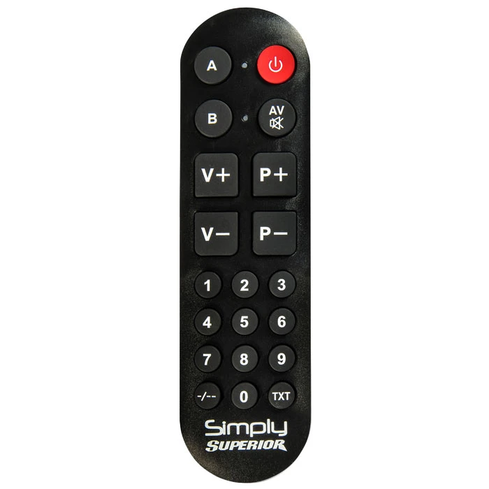 Universal Τηλεχειριστήριο Αντικατάστασης Με Λειτουργία Εκμάθησης (Learn), Αριθμητικό Πληκτρολόγιο Και Μεγάλα Πλήκτρα