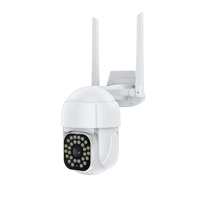 Wifi Smart Ip Κάμερα Full Hd 1080p, Ιδανική Για Εξωτερικούς Χώρους Σε Λευκό Χρώμα