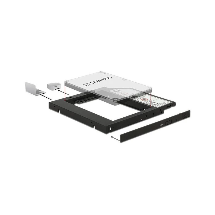 Πλαίσιο Για Σκληρούς Δίσκους Delock 5 25 Slim SATA HDD 9 5mm