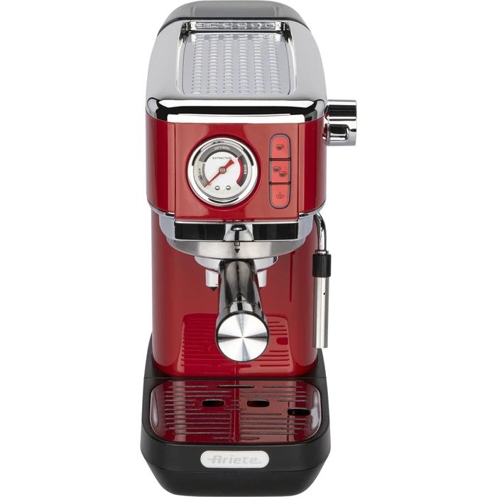 Ariete Perfetto Slim Manometer 1381/33 Espresso Machine - Red