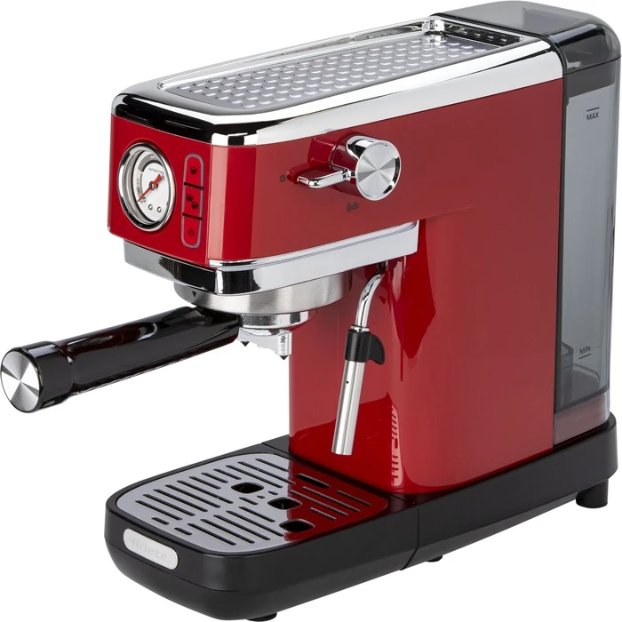 Ariete Perfetto Slim Manometer 1381/33 Espresso Machine - Red
