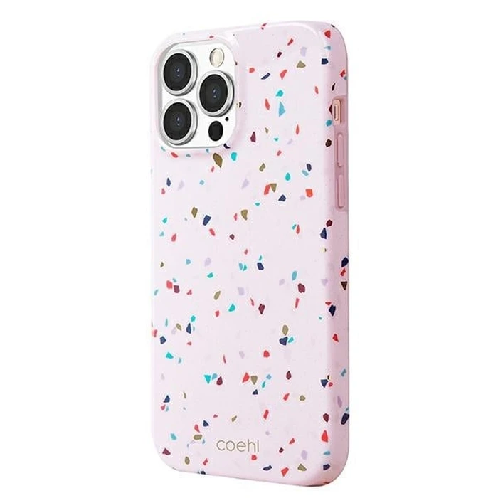 UNIQ Coehl Terrazzo Apple iPhone 13 Pro Max blush pink