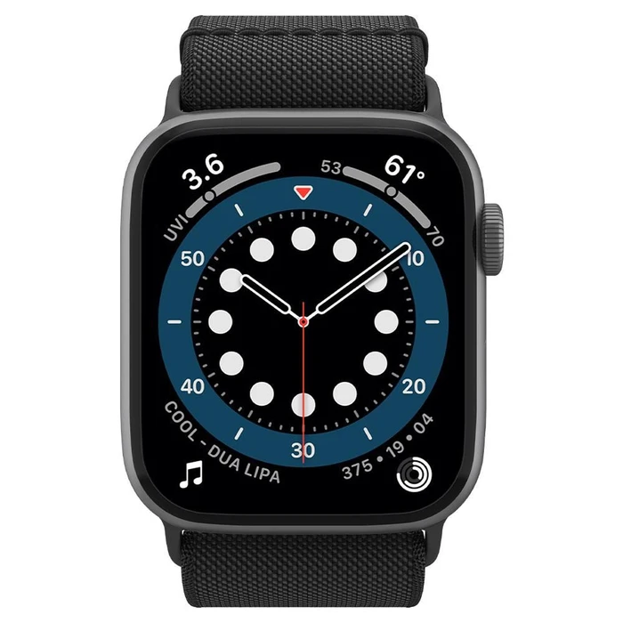 Belt Spigen Fit Lite Apple Watch 4/5/6/7/SE 40/41mm Black