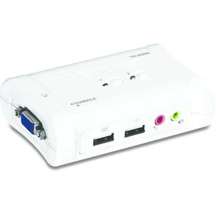 KVM Switch TrendNet 2-Port USB Kit With Audio