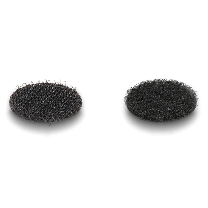 Delock Αυτοκόλλητα Τύπου Velcro 19088, Στρόγγυλα, 20mm, Μαύρο, 32 Ζεύγη