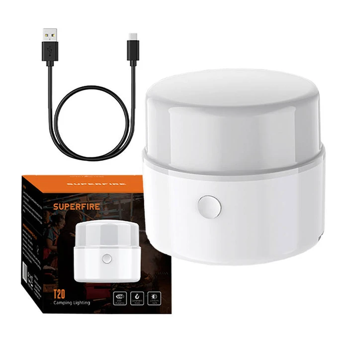 Φωτιστικό κάμπινγκ Superfire T20, 180lm, USB