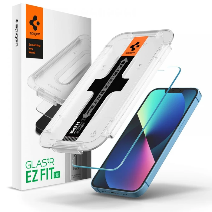 Spigen GLAS.tR ez Fit Apple iPhone 13 / 13 Pro / 14 / 16e / 17e