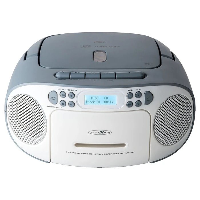 Reflexion Portable Sound System RCR2260DAB/BL with USB / Radio - Blue