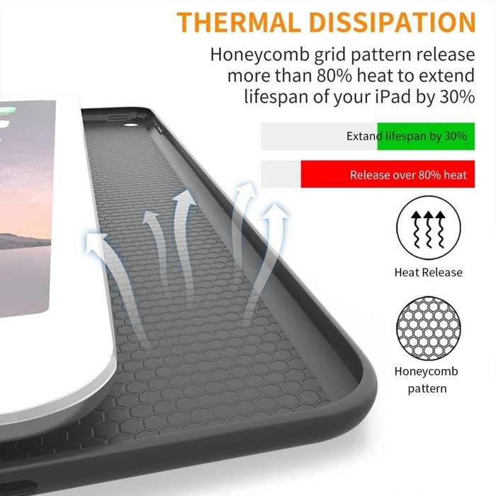 Tech-Protect Smartcase Apple iPad 9.7 2017/2018 5, 6 Gen Black