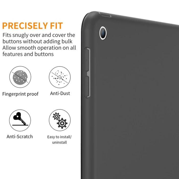 Tech-Protect Smartcase Apple iPad 9.7 2017/2018 5, 6 Gen Black