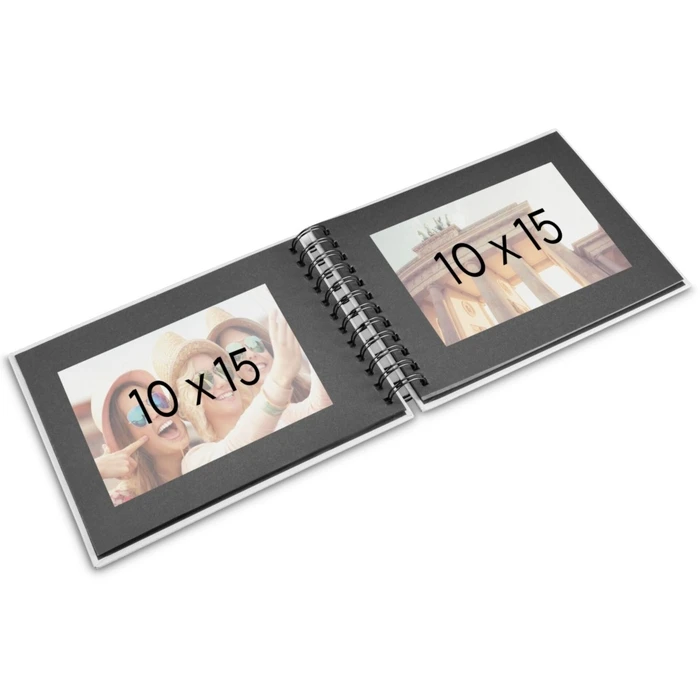 HAMA Fine Art Photo Album Grey 24x17 cm