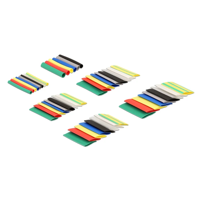 Θερμοσυστελλόμενων Delock Σετ Μονωτικών 19400, 2:1, Πολύχρωμα, 108τμχ